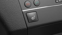 Heated front seats