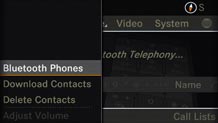 Hands-free Bluetooth interface