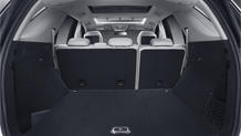 Split fold-down rear seats