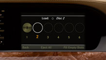 6-disc CD/DVD changer