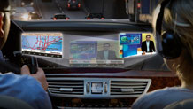 SPLITVIEW front-seat entertainment system