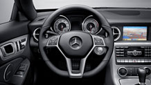 3-spoke multifunction sport steering wheel