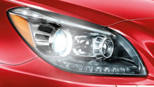 Bi-Xenon headlamps with Active Curve Illumination
