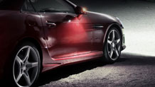 LED illumination under side mirrors