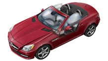 SLK air bag illustration