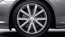 17 inch 10-spoke alloy wheels