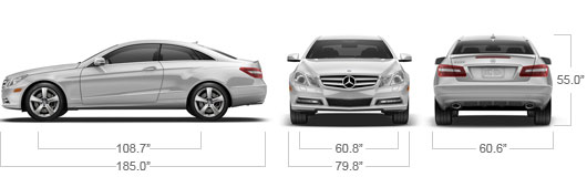 Mercedes Benz 2013 E Class E350 Coupe Specs