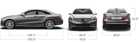 Mercedes Benz 2013 E Class E550 Coupe Specs
