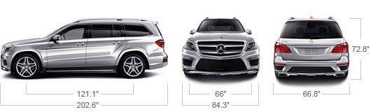 Mercedes Benz 2013 GL Class GL550 SUV Specs