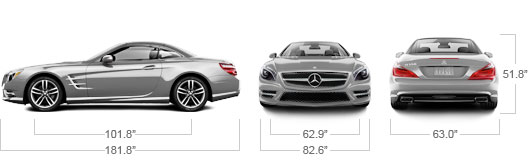 Mercedes Benz 2013 SL Class SL550 Roadser Specs