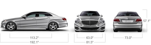 Mercedes Benz 2014 E CLASS E350 SEDAN SPECS