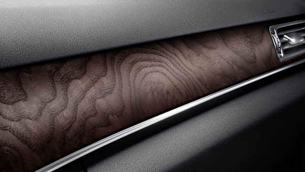 Mercedes brown ash wood trim #6