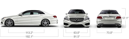 Mercedes Benz 2014 E CLASS E550 SEDAN SPECS
