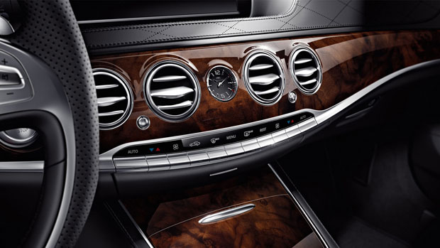 Mercedes benz anthracite poplar wood trim #6