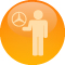 Mercedes Benz main icon convenience white