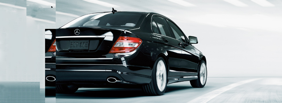 Mercedes Benz navigation header