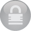 Mercedes Benz safety icon lock gray