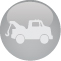 Mercedes Benz safety icon roadside gray