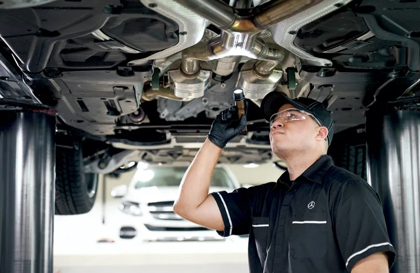 Mercedes-Benz Certified Pre-Owned Car Inspection
