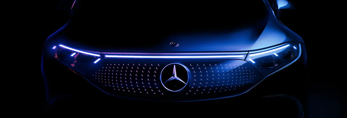 Mercedes-benz EQS is the car of the future