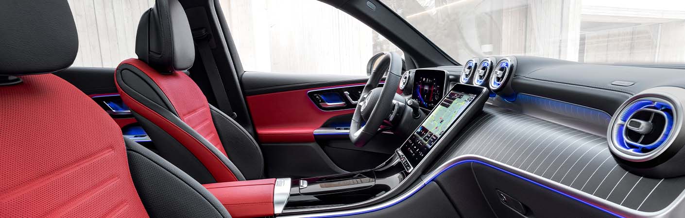 2023 GLC Interior Seating and dash