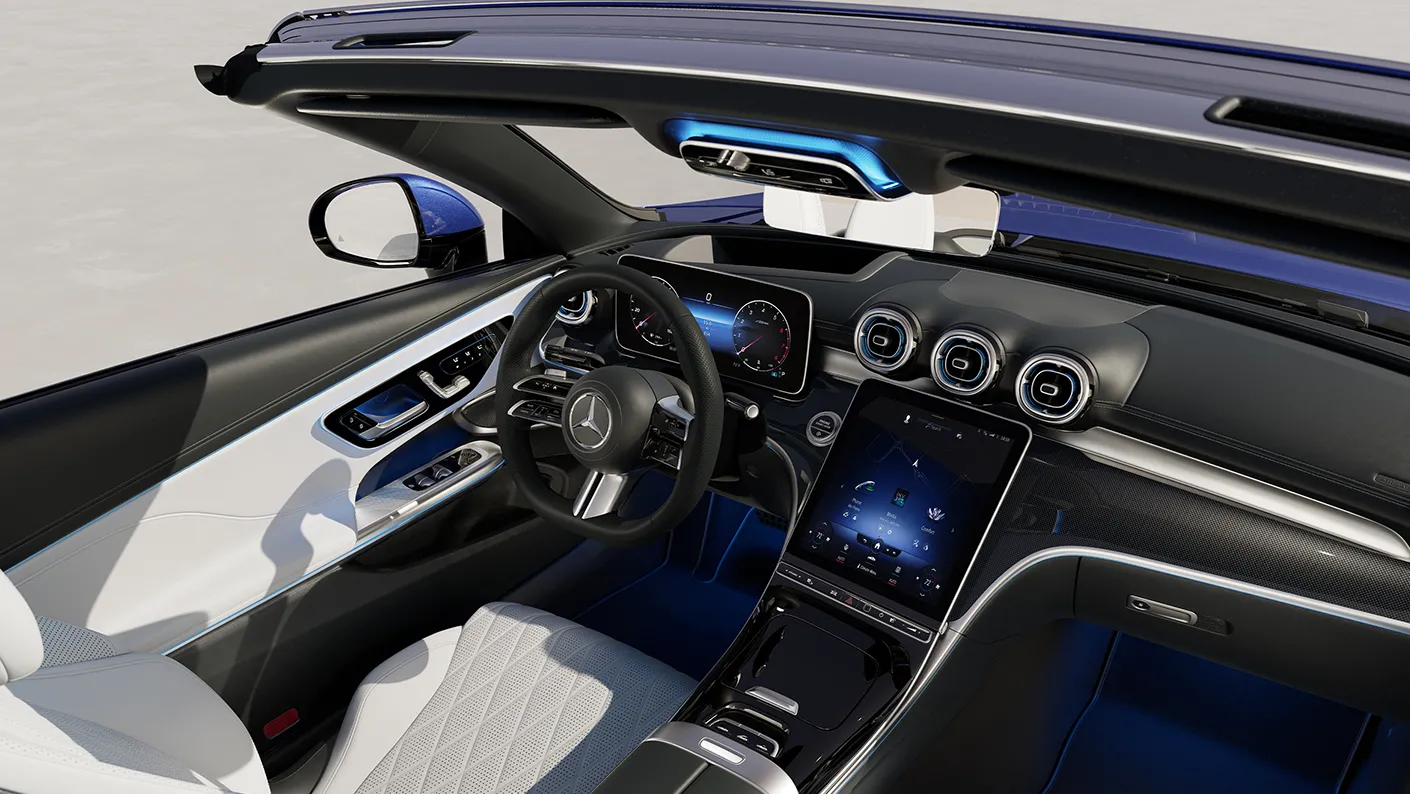 Mercedes Convertible 2024 Interior
