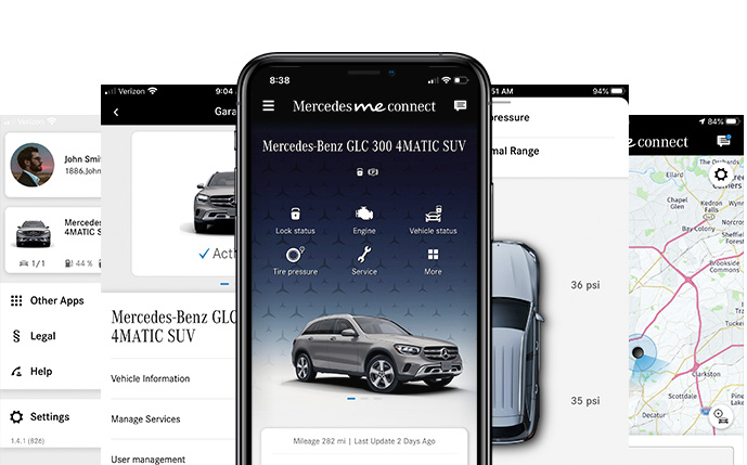 app mercedes connect me