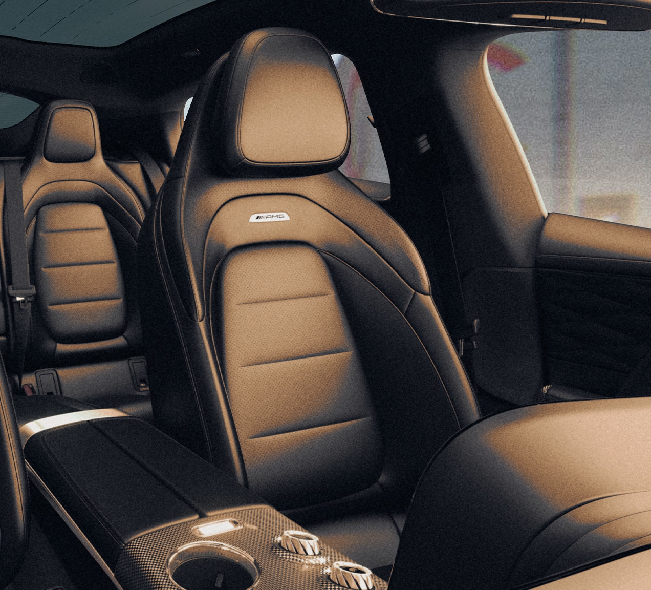 Power front sport seats
