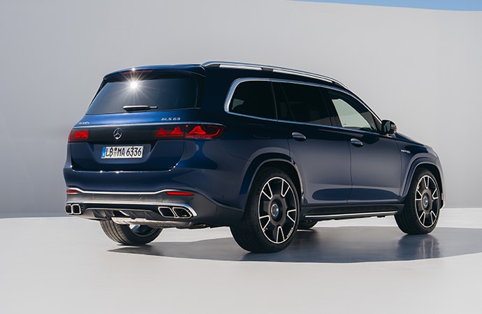 AMG GLS 63 후면 참고 사진