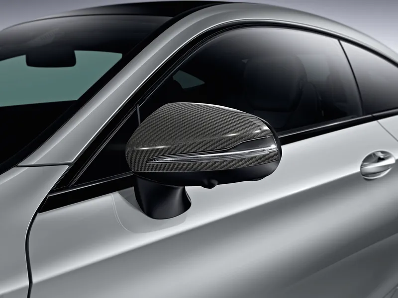 Exterior mirror cover, Carbon-Style c300a