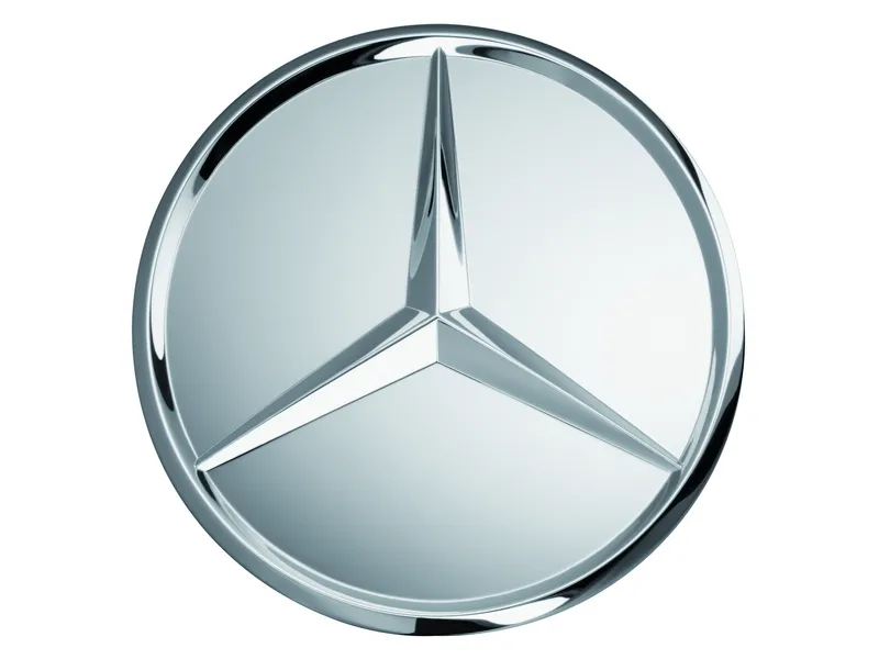 Hub cap, raised star c300a