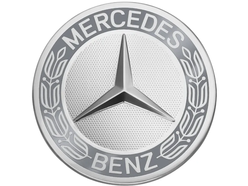 Hub cap, star with laurel wreath, classic design c300w4