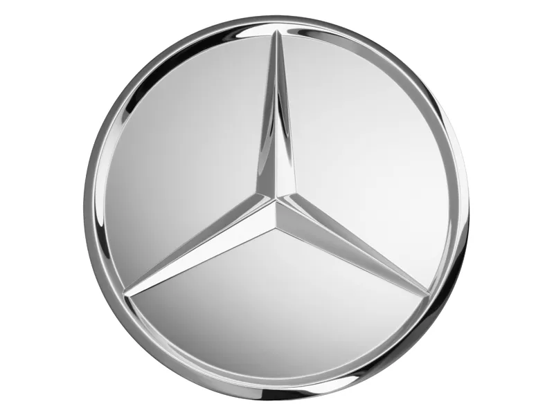 Hub cap, raised star c300w4