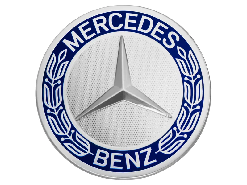 Hub cap, star with laurel wreath, classic design c300w4
