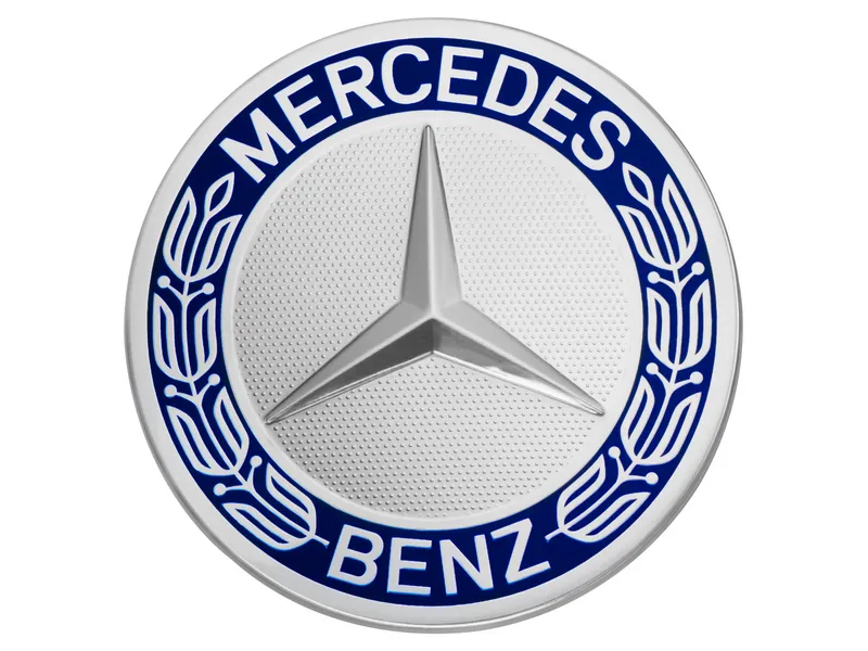 Emblema De Corona De Laurel Con Estrella Para Mercedes-Benz SLK R170 – Pieza Original A0008170216