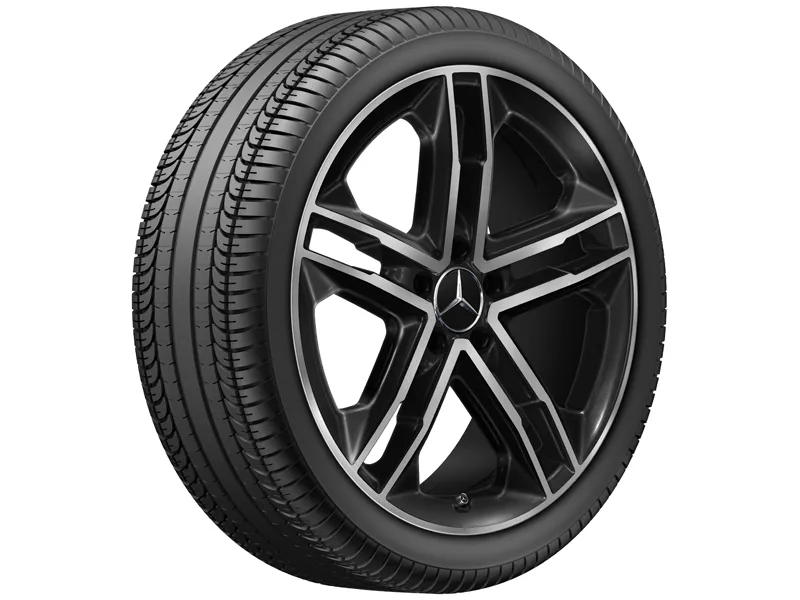 5-twin-spoke wheel, 48.3 cm (19 inch), high-sheen cla250c