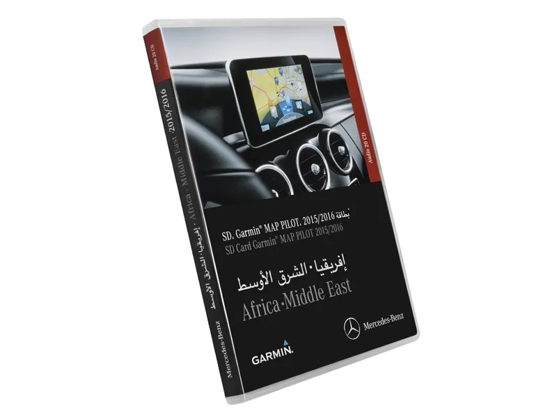 Garmin® MAP PILOT, navig. module SD card Africa/Mid. East, for
