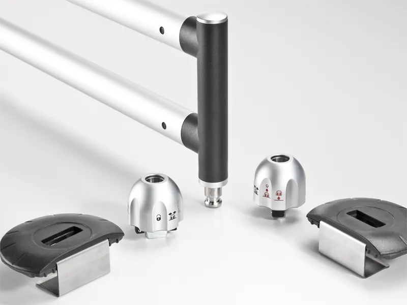 Snap-in module for load compartment, for 19 mm load compartment floor, complete glb250w