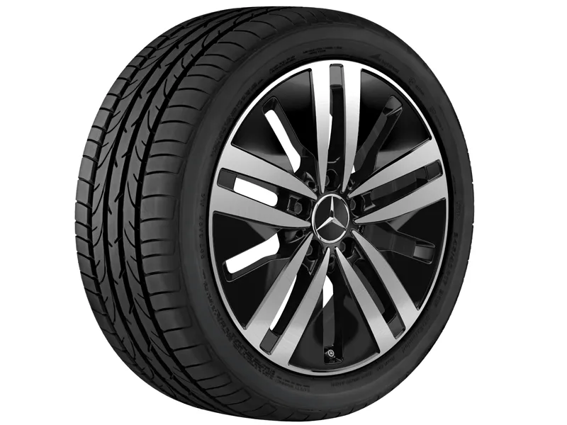 5-twin-spoke wheel, Aero, 43.2 cm (17 inch), high-sheen glb250w