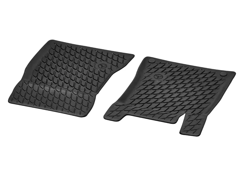 All-season floor mats Dynamic Squares, driver’s/co-driver’s mat, 2-piece glb250w