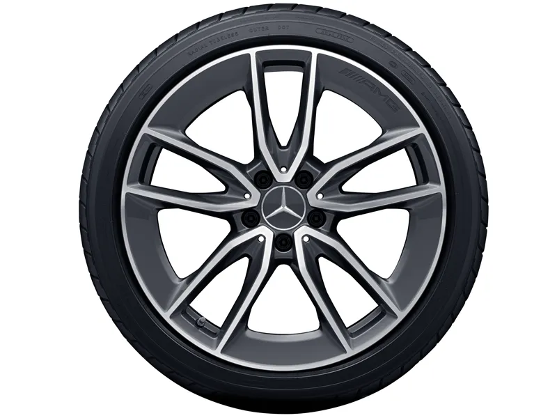 AMG 5-twin-spoke wheel, 48.3 cm (19 inch), high-sheen glb250w