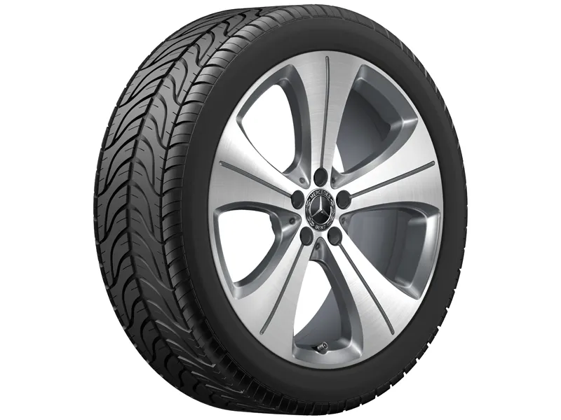 5-hole wheel, 50.8 cm (20 inch), high-sheen glb250w