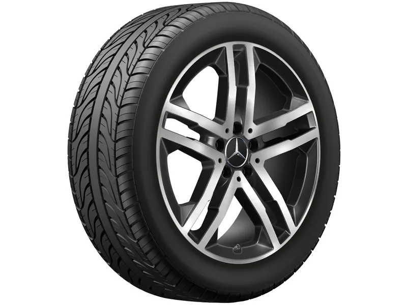5-twin-spoke wheel, 48.3 cm (19 inch), high-sheen glb250w
