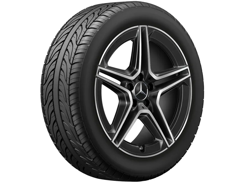 AMG 5-twin-spoke wheel, 48.3 cm (19 inch), high-sheen glb250w
