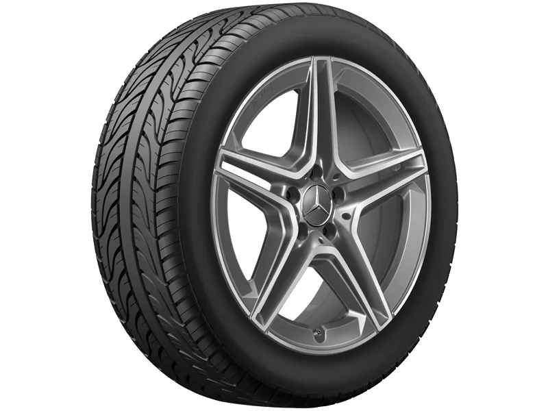 AMG 5-twin-spoke wheel, 48.3 cm (19 inch), high-sheen glb250w