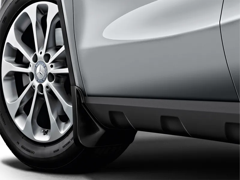 Mud flaps, front set glb250w