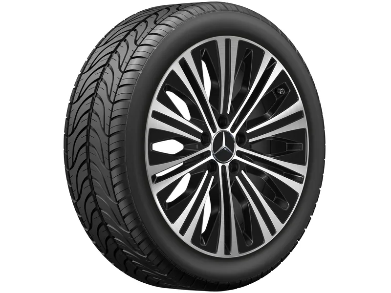 10-spoke wheel, 45.7 cm (18 inch), high-sheen a220w