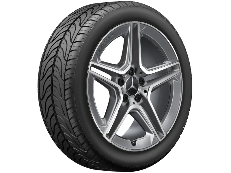 AMG 5-twin-spoke wheel, 45.7 cm (18 inch), high-sheen | 2021 AMG A