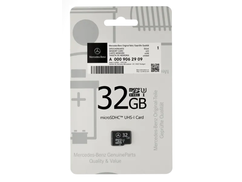 Micro-SD card, 32 GB c300c4