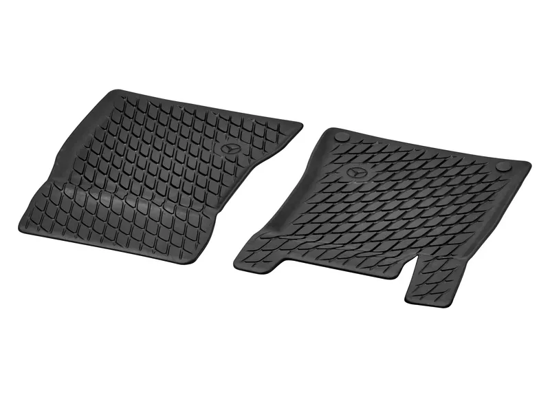 All-season floor mats Dynamic Squares, driver’s/co-driver’s mat, 2-piece cla250c